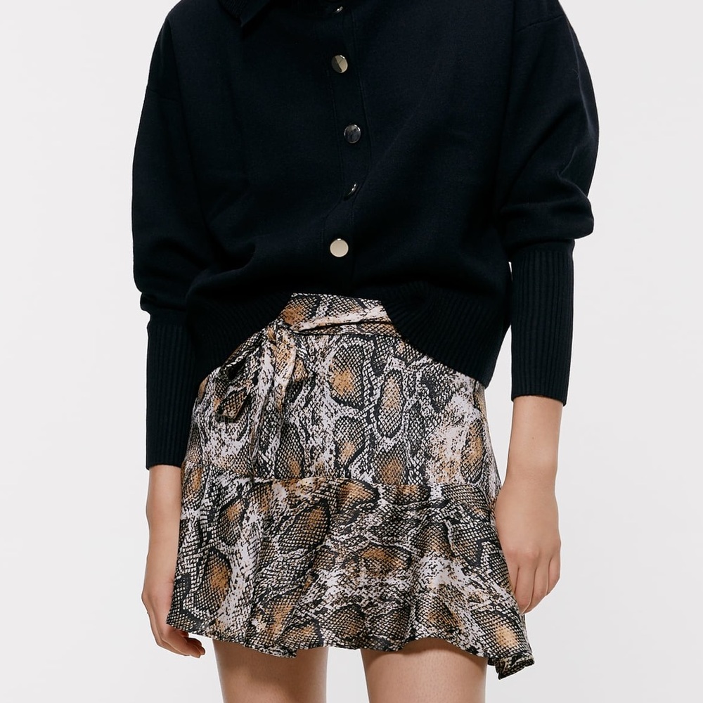Open to offers ❤️ZARA Satin Bermuda Skort